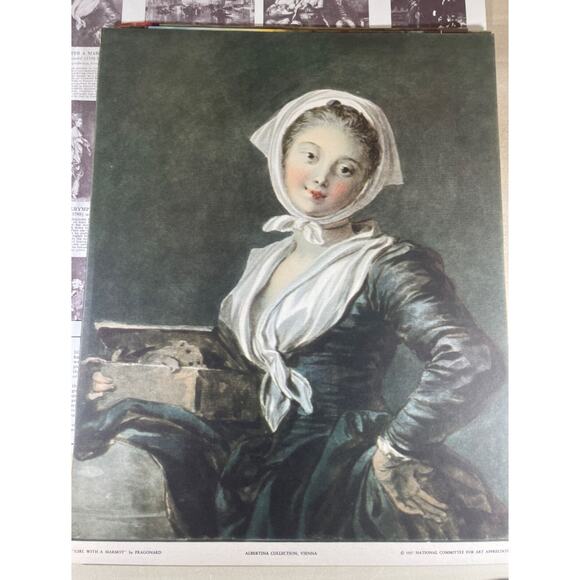 1937 Treasures of Art National Worlds Greatest Paintings w/COA 1974 Appraisal - Picture 6 of 16